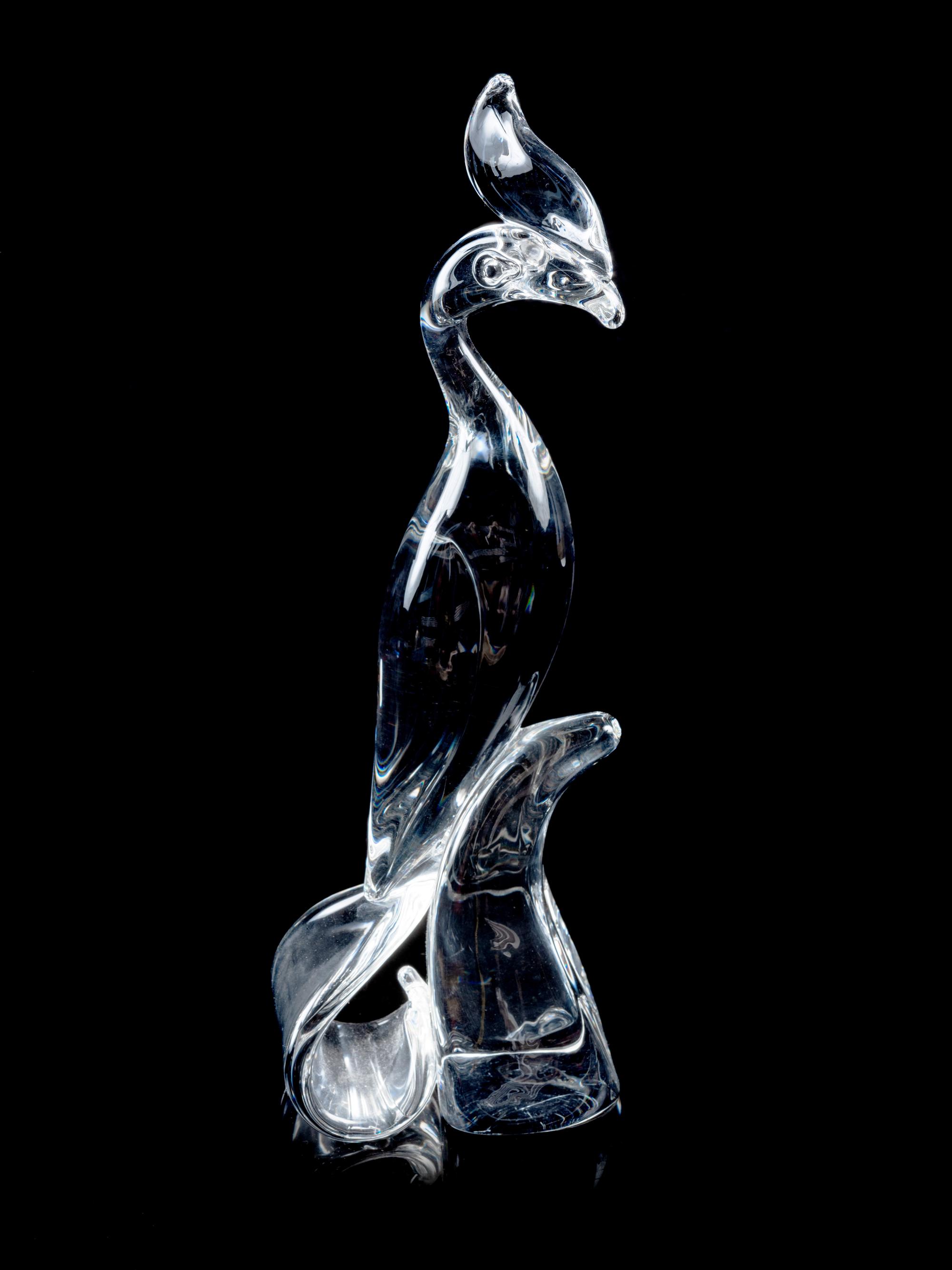 A Steuben Glass Figure — 20TH CENTURY