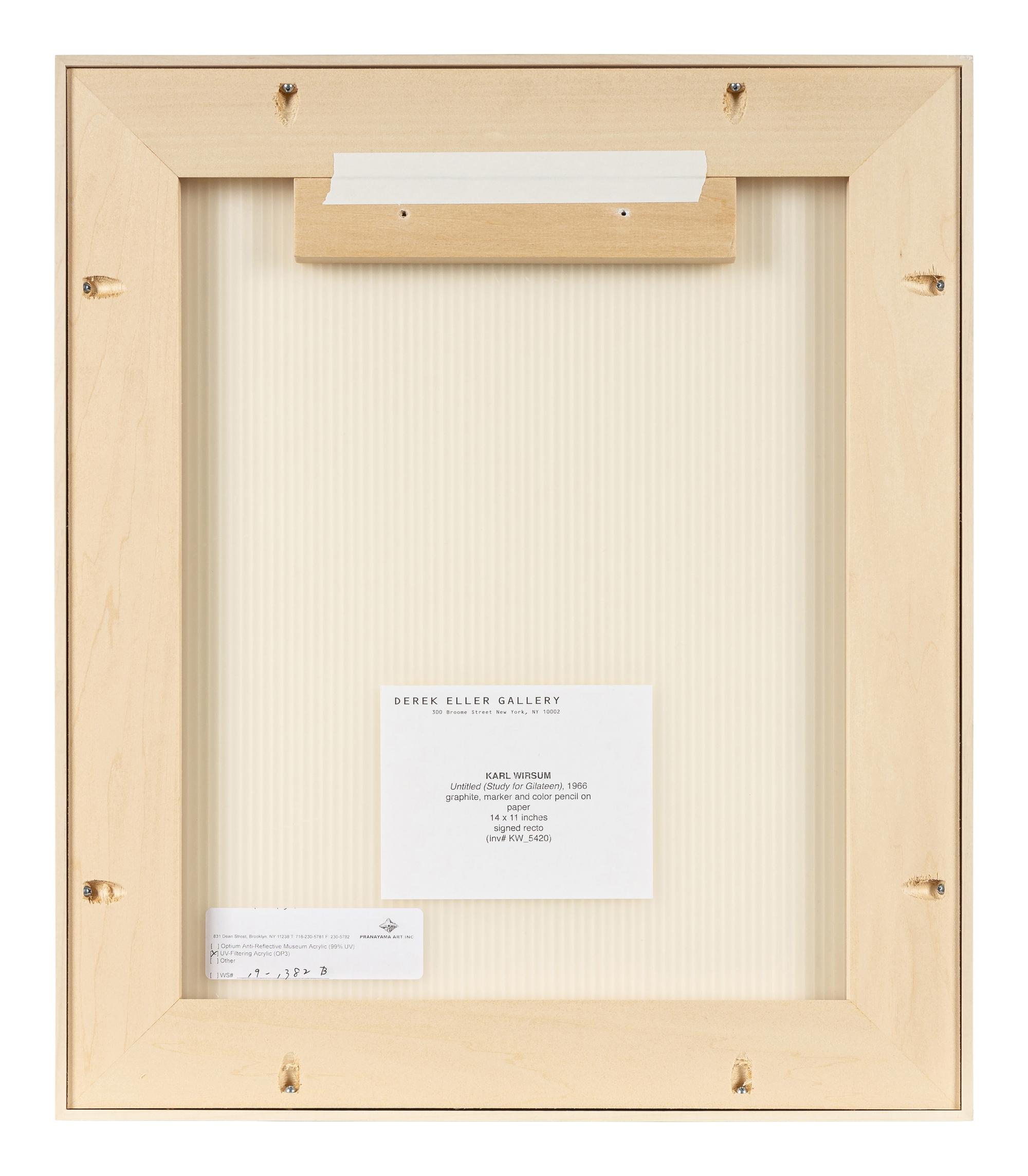 Untitled (Study for Gillateen) , 1966