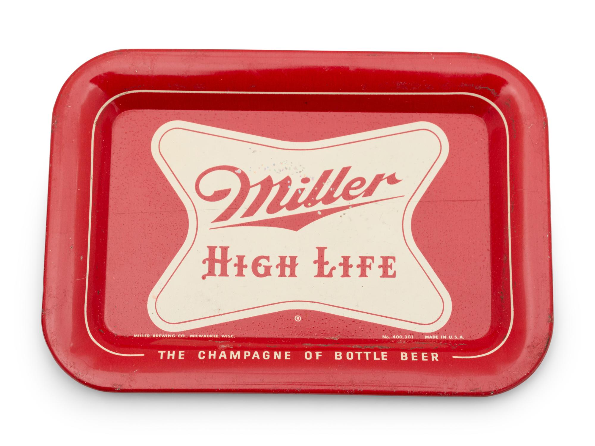 A Collection of Ten Tin Lithographed Advertising Tip Trays