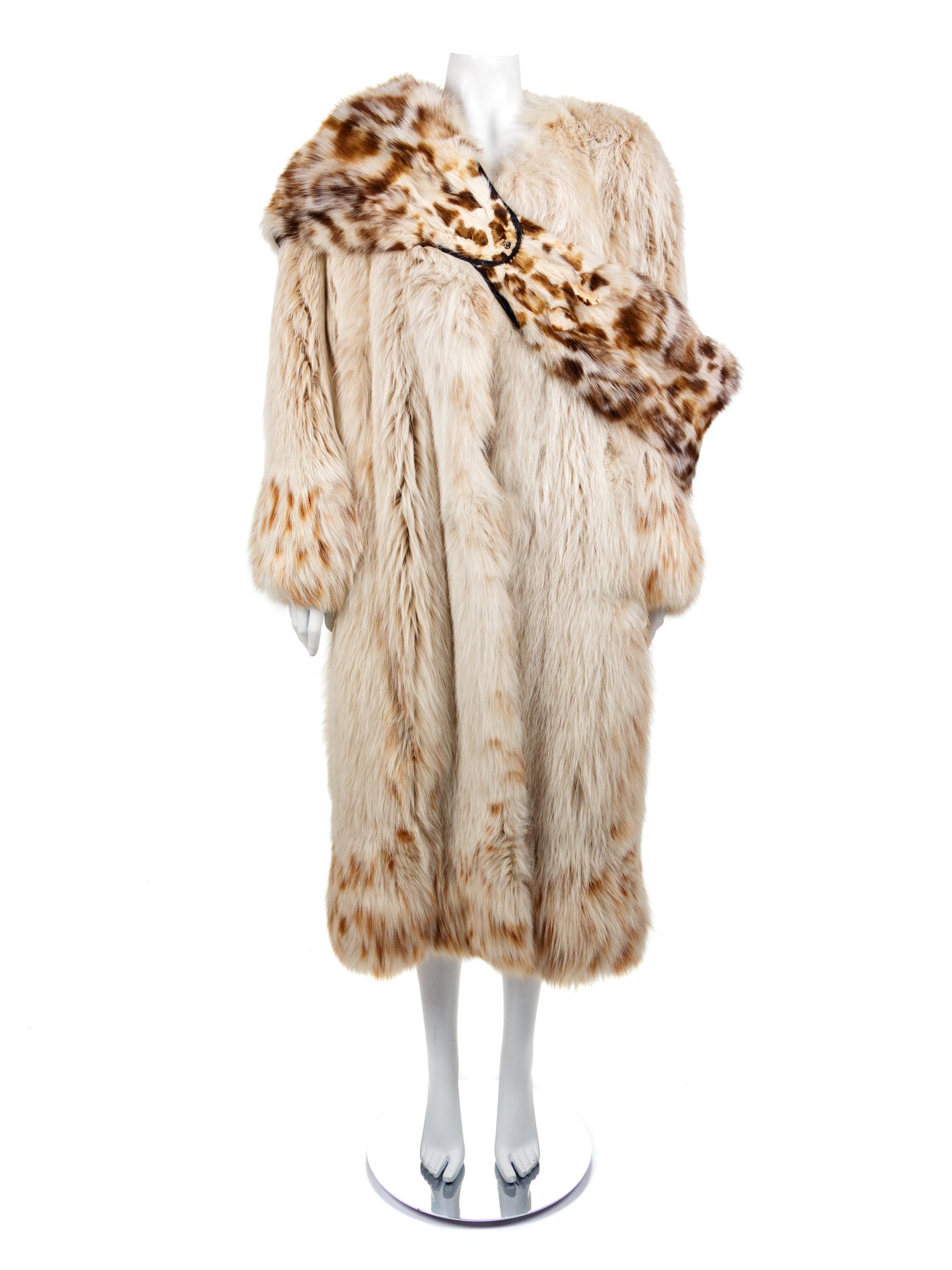 Krizia Fox Coat and Stole/Purse, 1990s