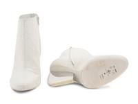Maison Margiela Alligator Embossed Leather Boots, 2000s