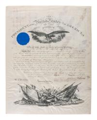 [MILITARIA]. Military archive of John Pope Baker and family, featuring Civil War era commission documents, medals, and more.