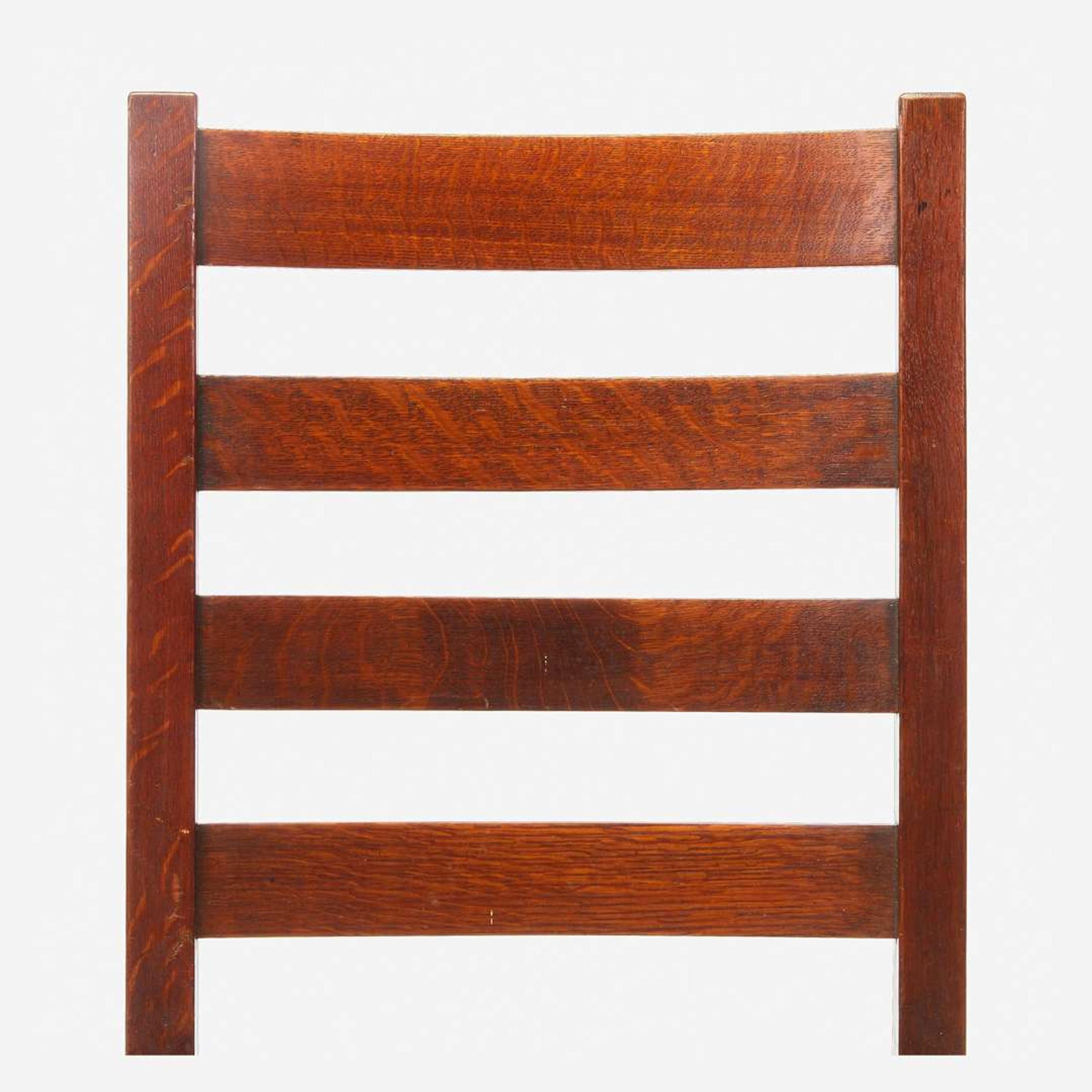 Gustav Stickley (American, 1858-1942) Pair of Small Rockers No. 2607, USA, circa 1902