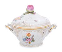 A Continental Porcelain Tureen