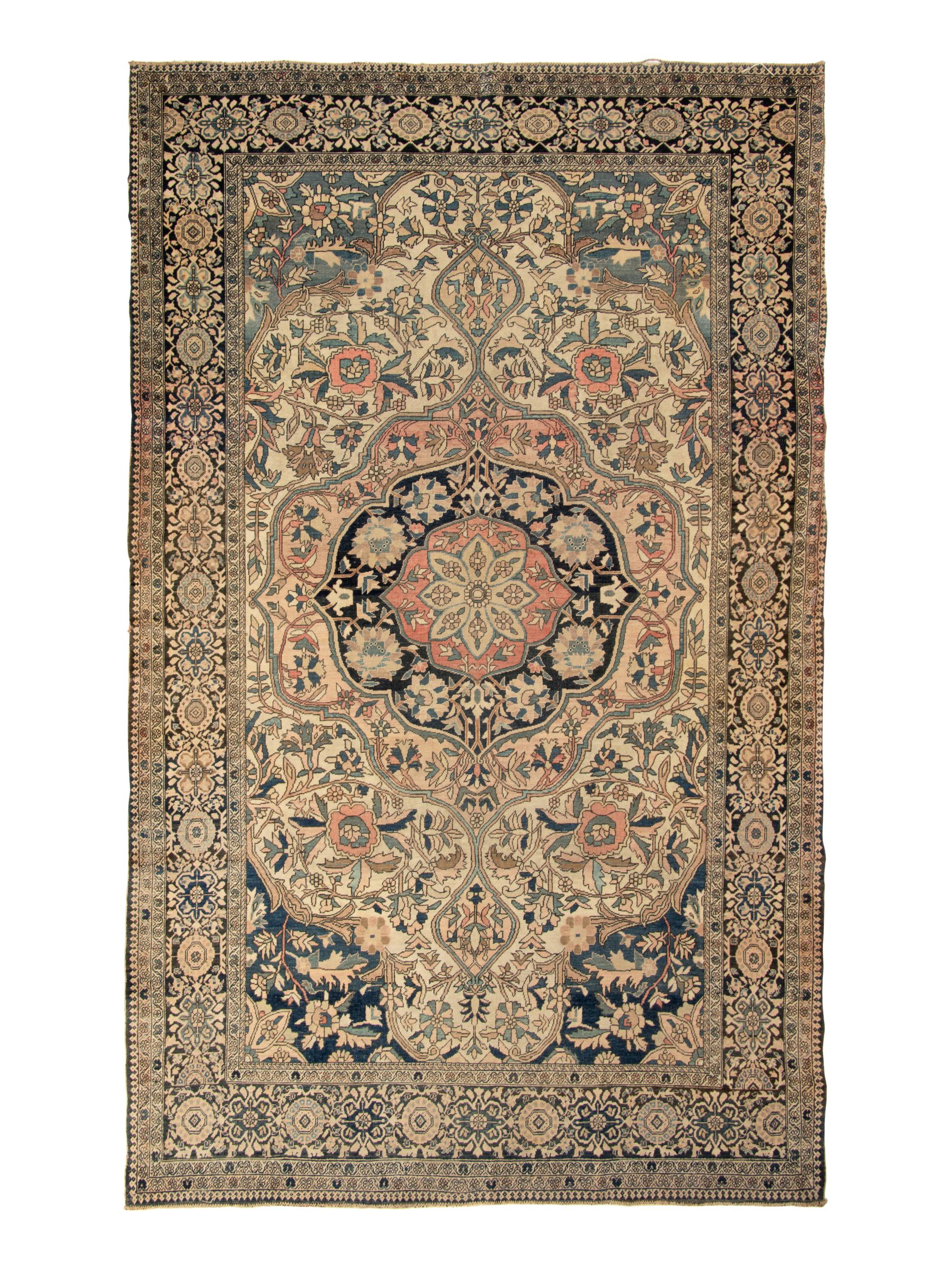 A Feraghan Sarouk Wool Rug