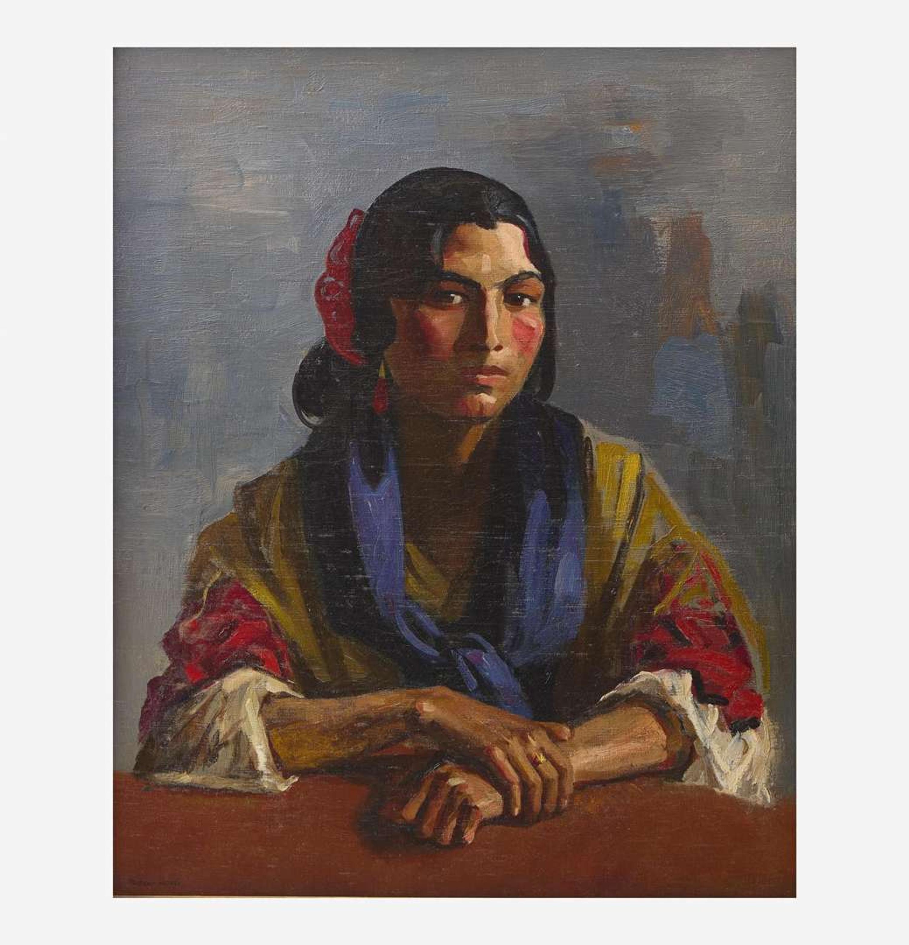 Robert Henri (American, 1865-1929) - Spanish Gypsy (Dolores)