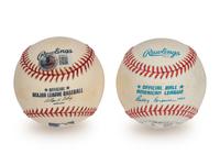 A Group of Mark McGwire and Sammy Sosa Single Signed Autograph Baseballs (Beckett Authentication Services)