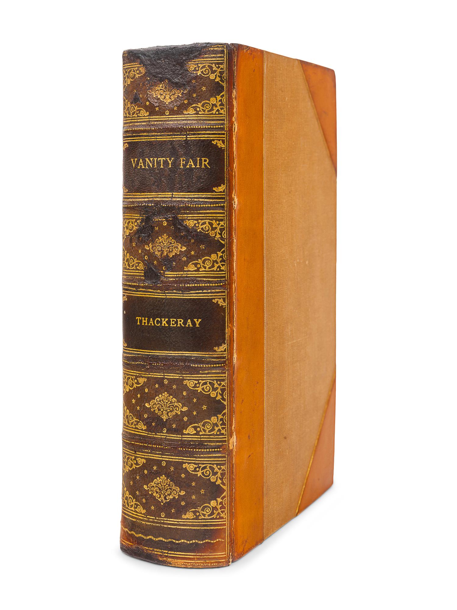 THACKERAY, William (1811-1863). Vanity Fair. London: Bradbury and Evans, 1848.