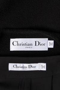 Christian Dior Sleeveless Cashmere Duster and Silk Culottes