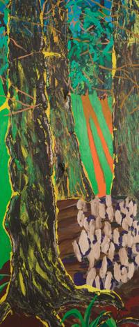 Gary Buch , (American, b. 1954) — Woodlands, Triptych
