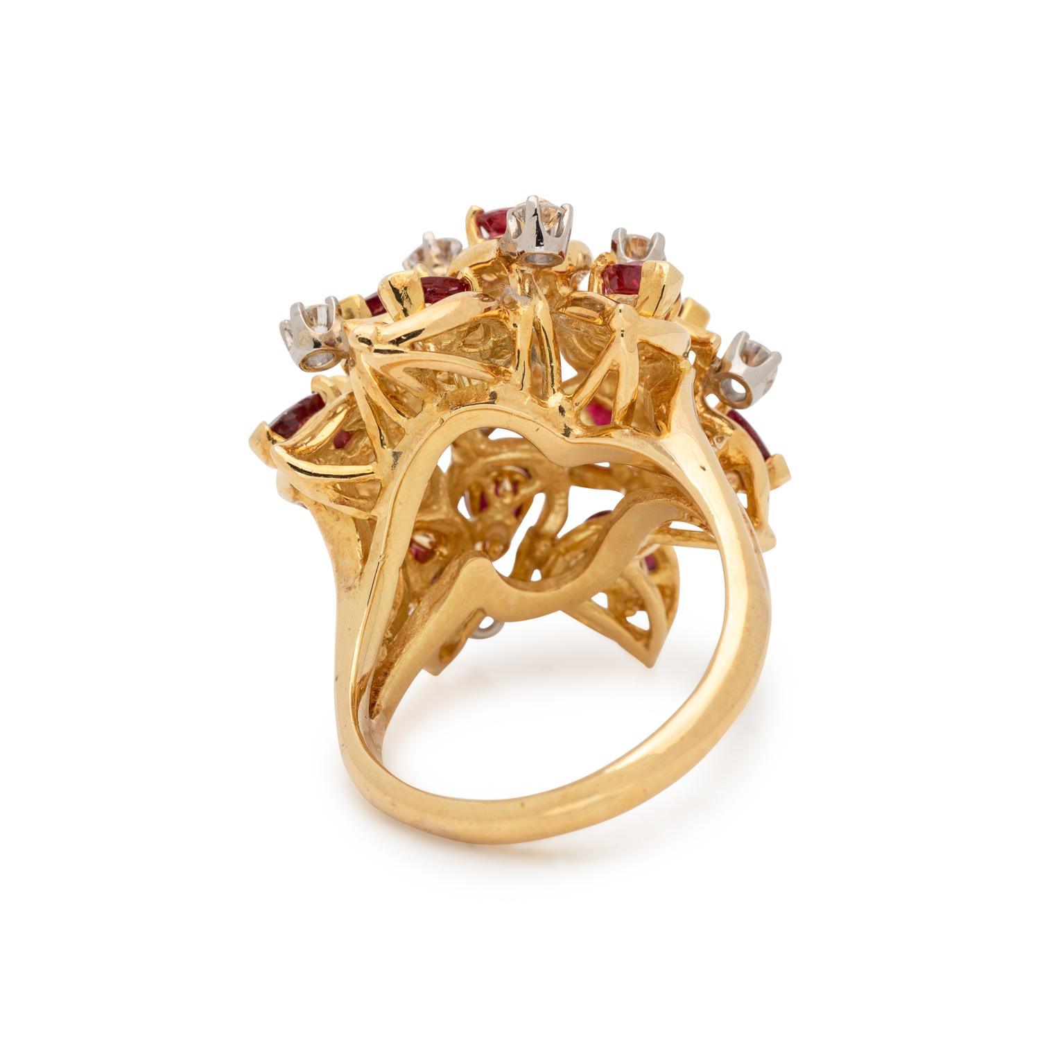 RUBY AND DIAMOND RING