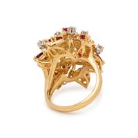 RUBY AND DIAMOND RING