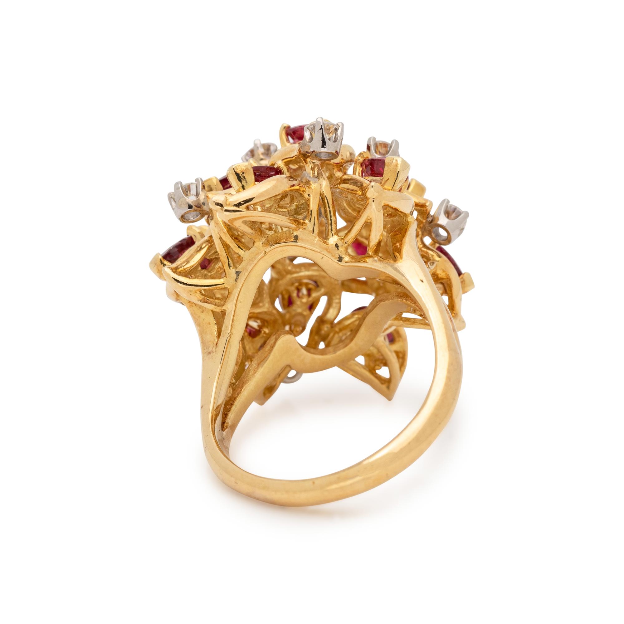 RUBY AND DIAMOND RING
