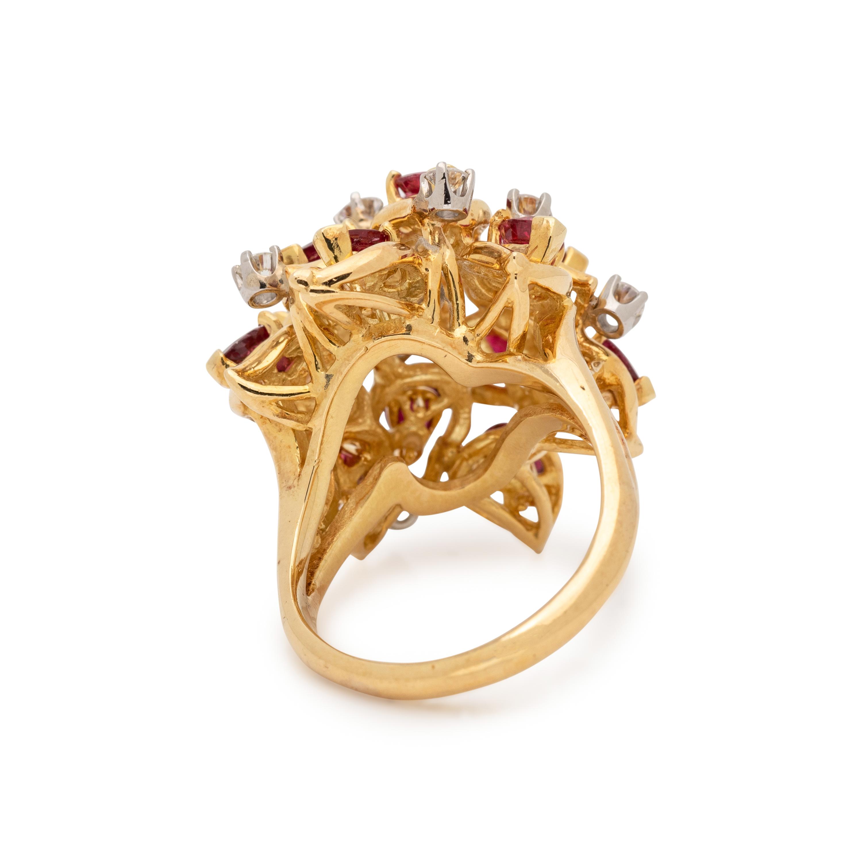 RUBY AND DIAMOND RING