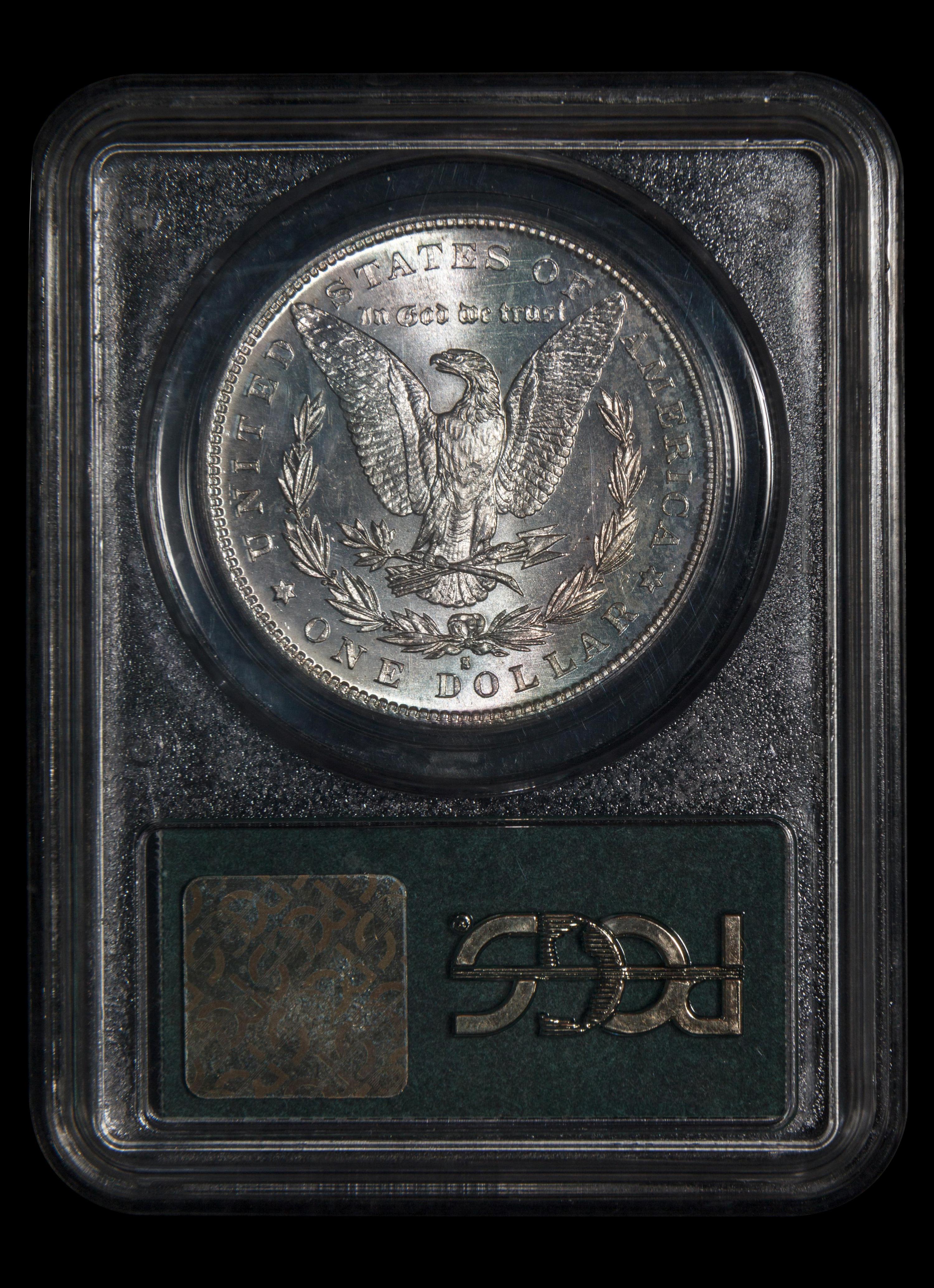 A 1882-S Morgan $1 Coin (PCGS MS64)