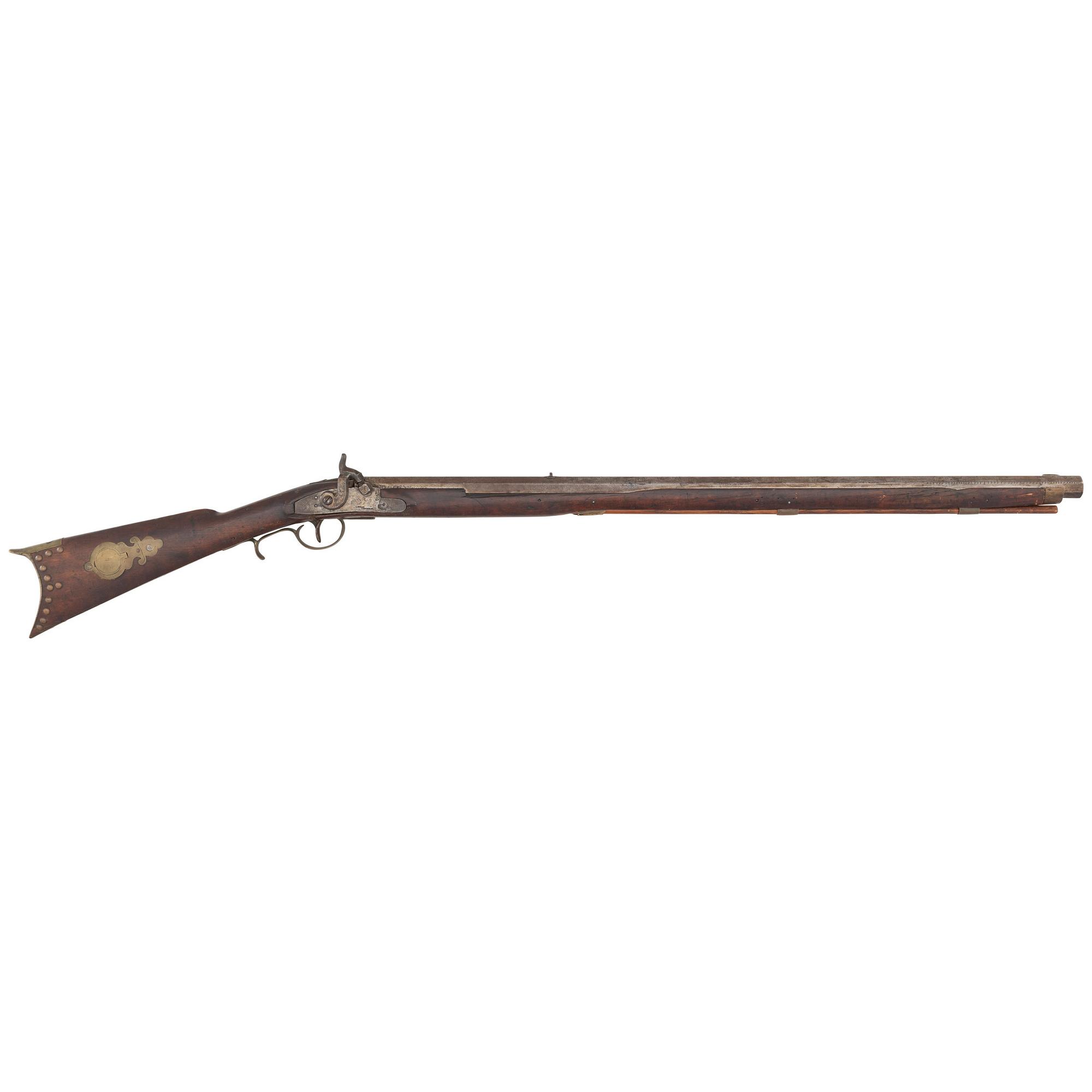 Native Decorated Percussion Trade Rifle by Leman