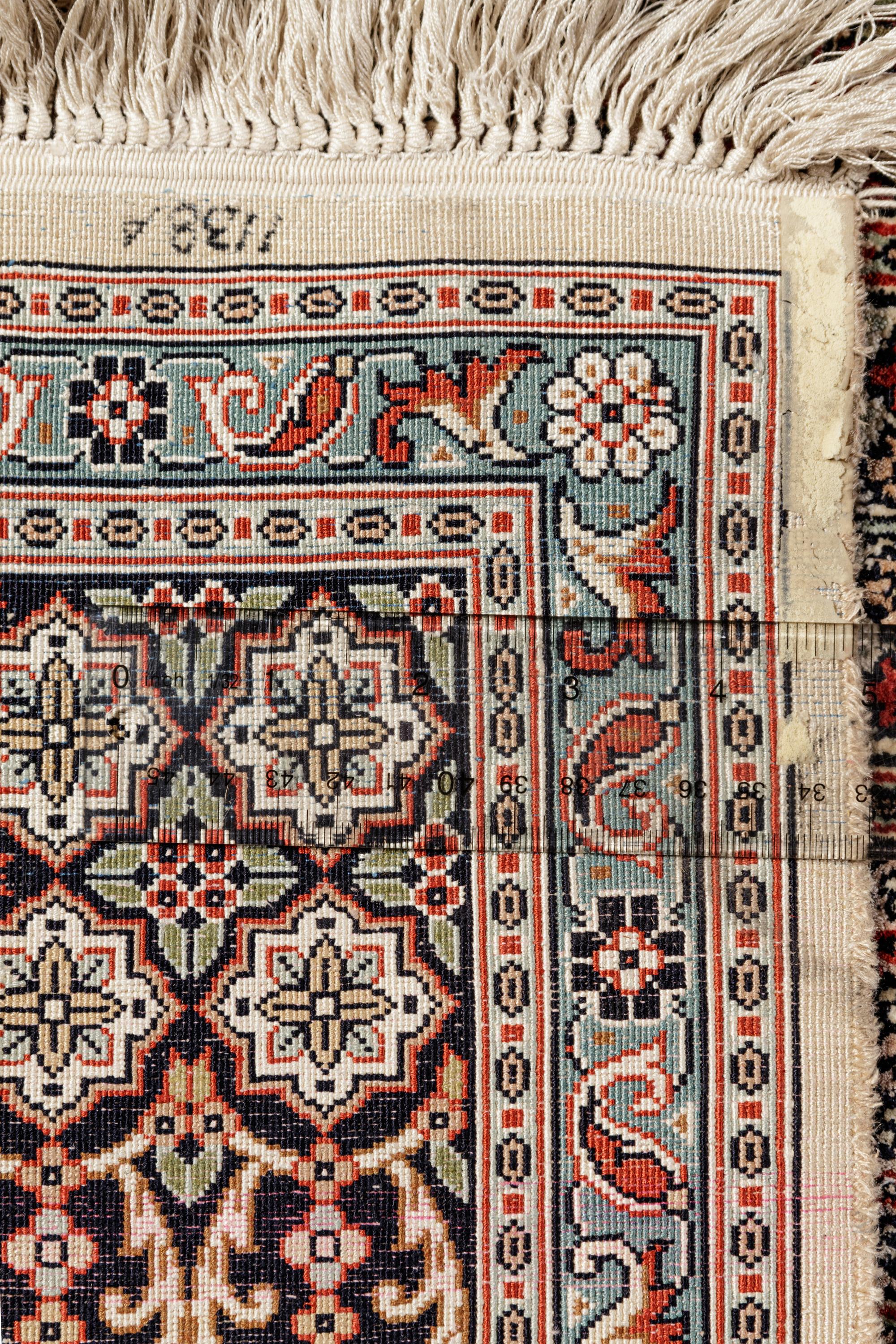 A Bakhtiari Silk Rug