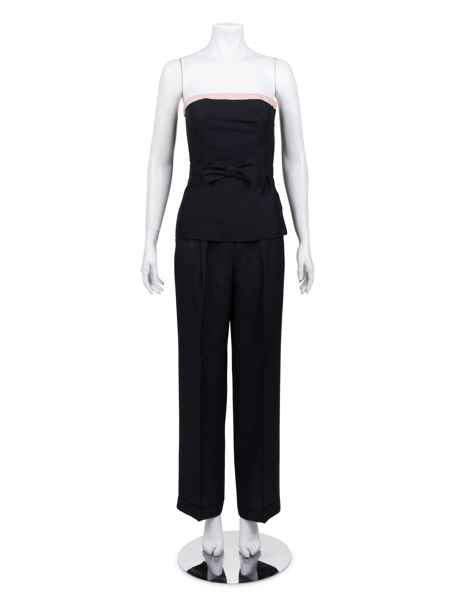 Chanel Silk Pant Ensemble, 1990-2000s