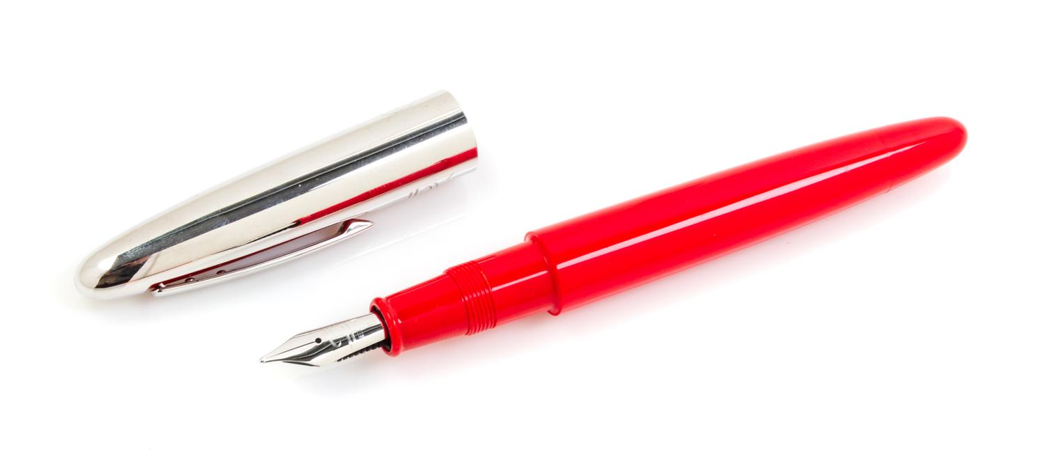 An Omas Senna Fountain Pen Length 5 3/4 inches.