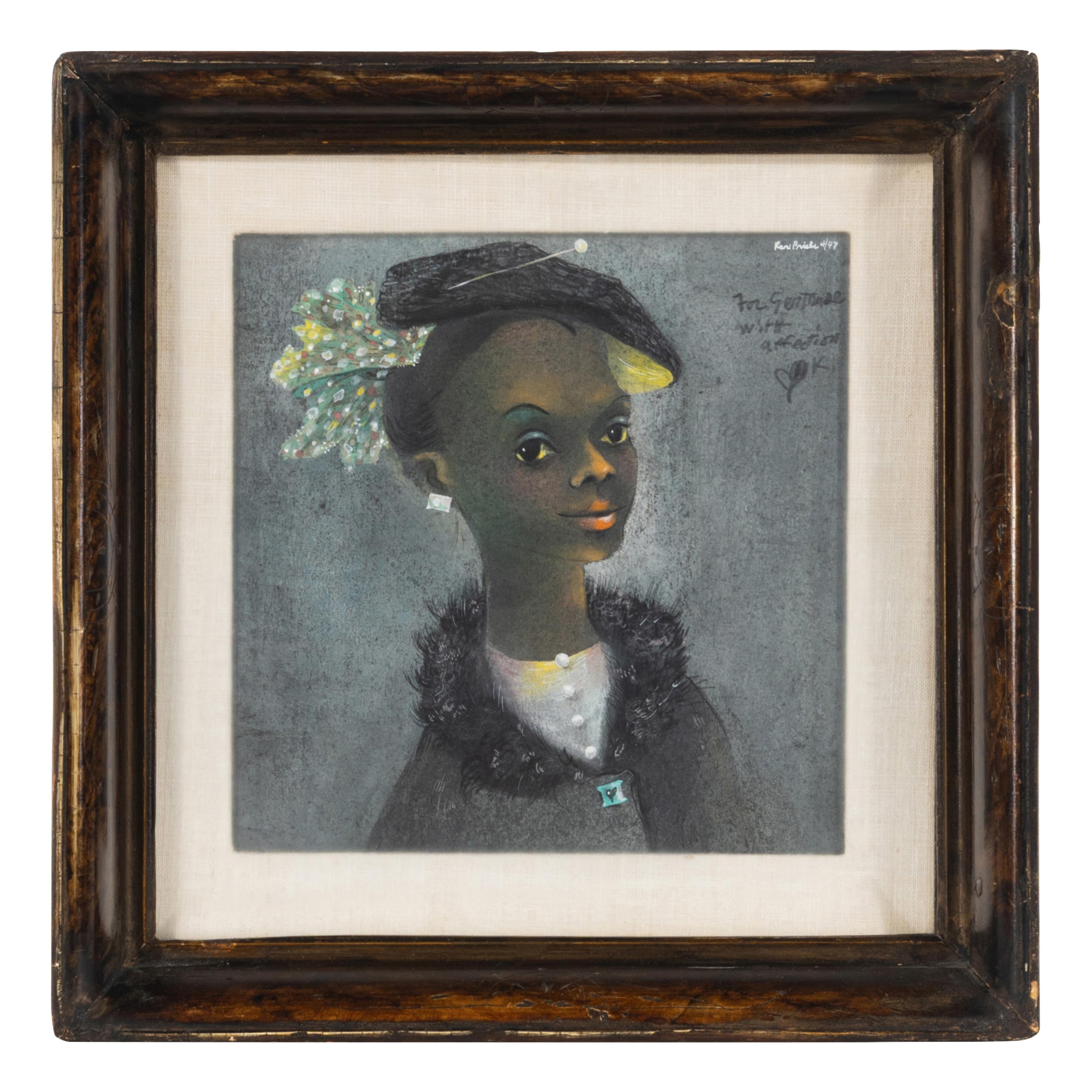 Karl Priebe (American, 1914-1976) — For Gertrude with Affection, 1947