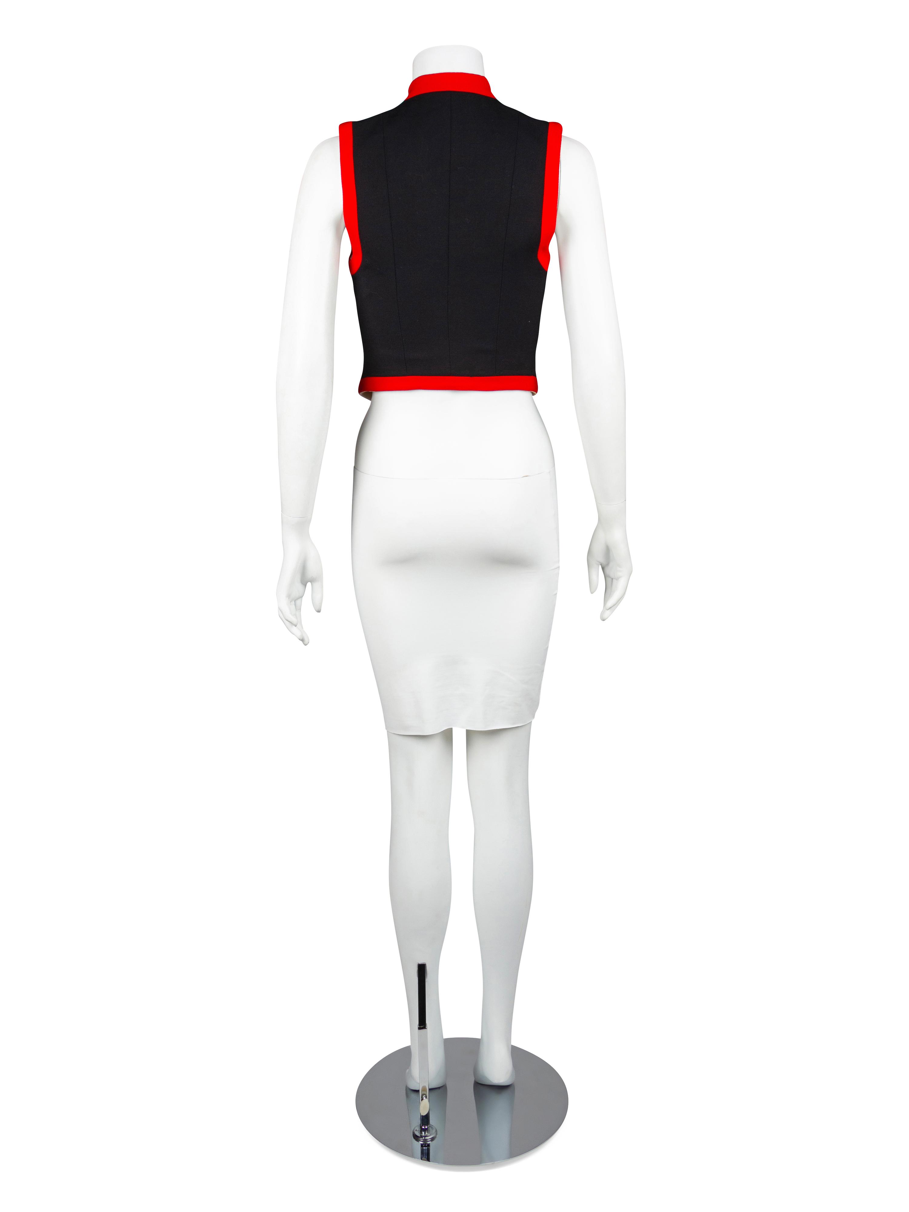 Moschino Vest, 1980-90s