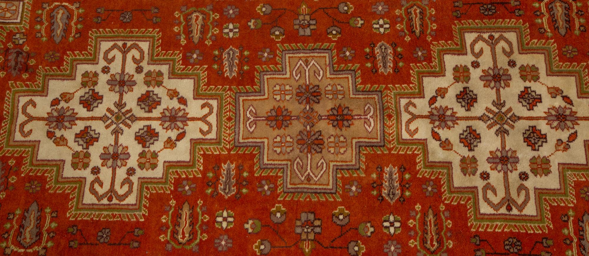An Indian Kashmir Wool Rug