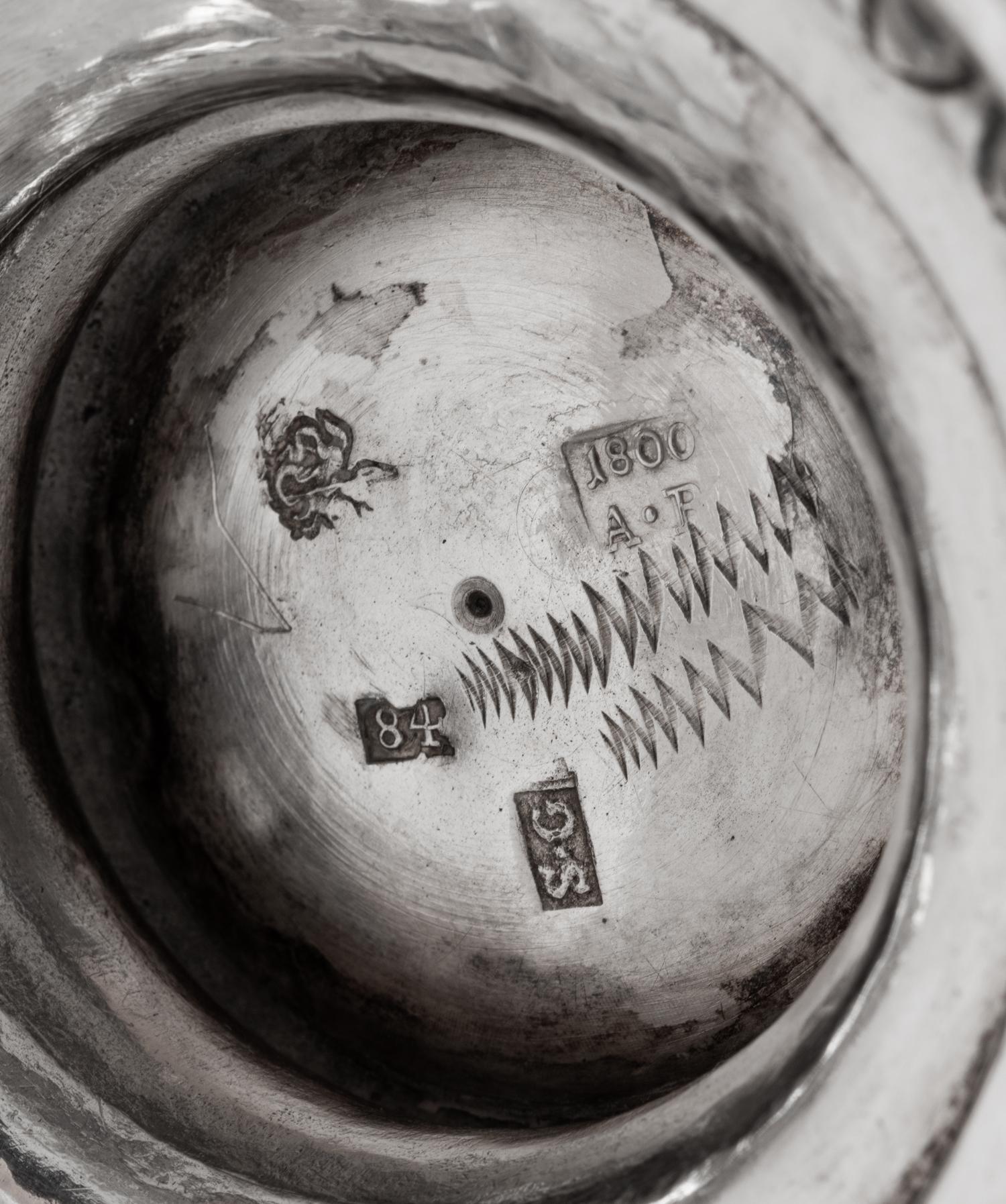 A Russian Silver Teapot
