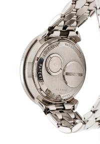 BULOVA, STAINLESS STEEL 'ACCUTRON ASTRONAUT' WRISTWATCH