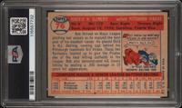 A 1957 Topps Roberto Clemente Baseball Card No. 76 (PSA 3 VG) from The Collection of David Eisenhower