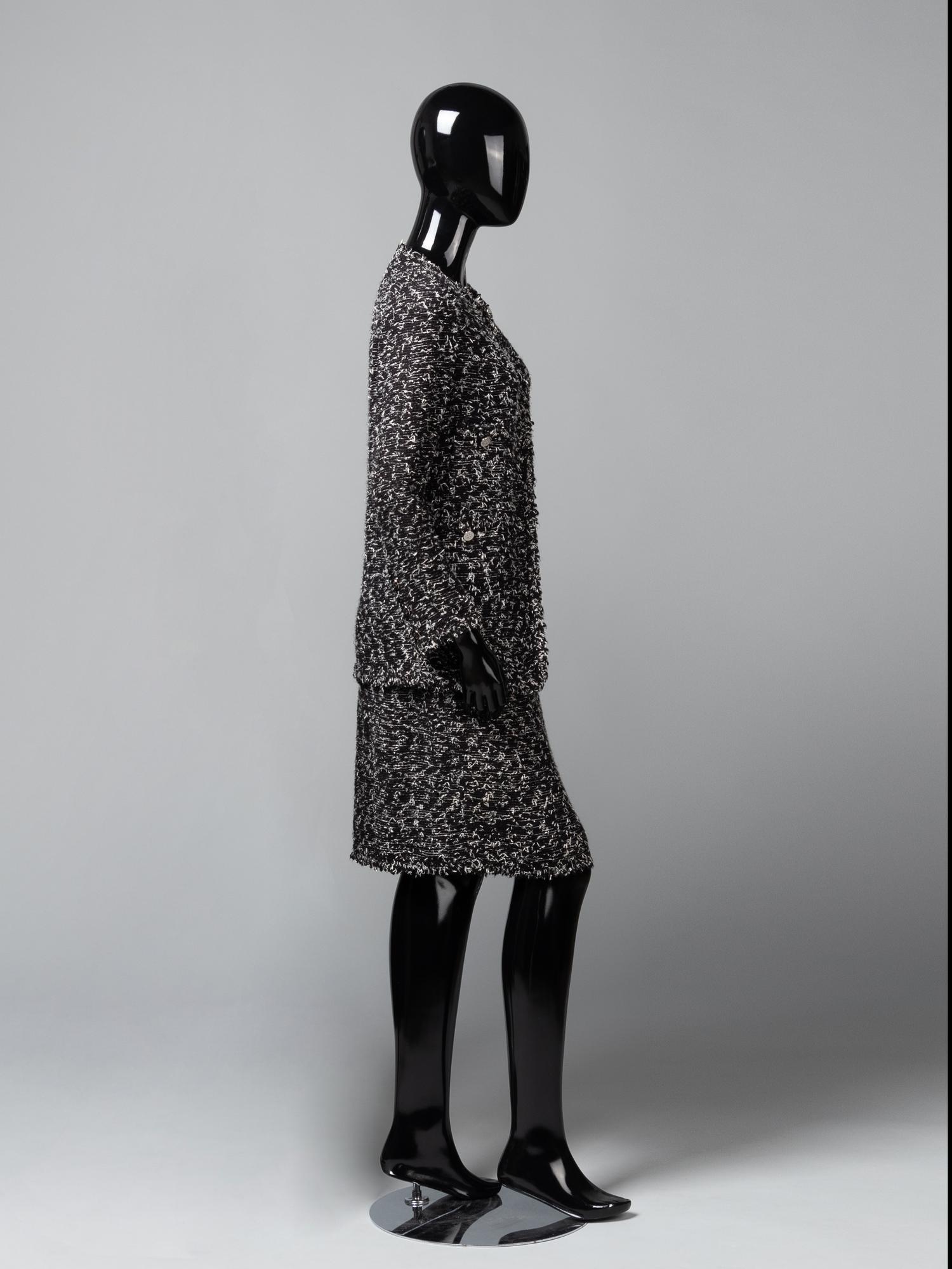 Chanel Haute Couture Two-Piece Tweed Skirt Suit, c. 2005