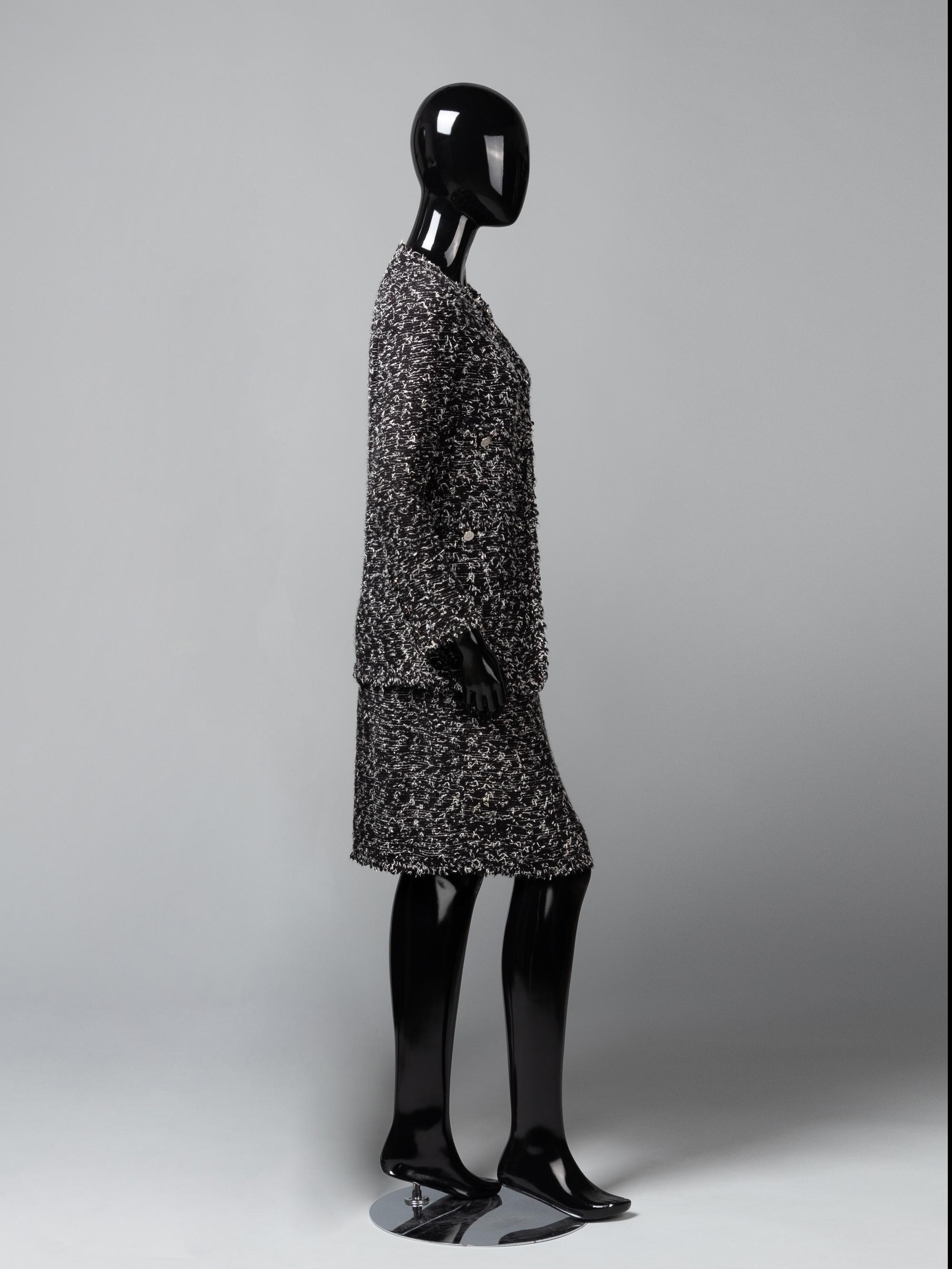 Chanel Haute Couture Two-Piece Tweed Skirt Suit, c. 2005