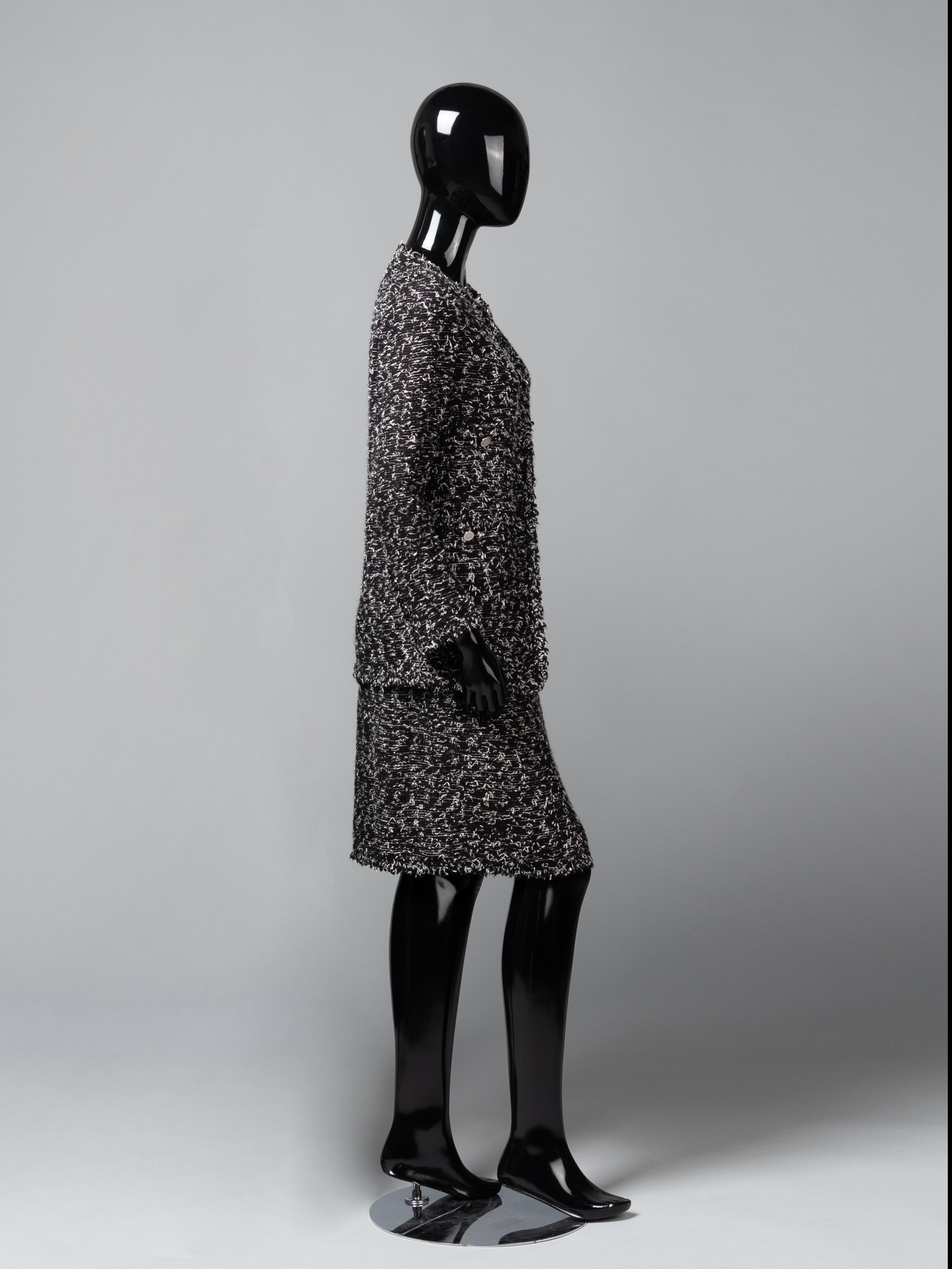 Chanel Haute Couture Two-Piece Tweed Skirt Suit, c. 2005