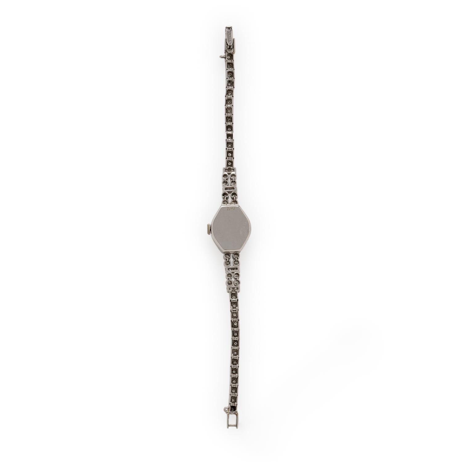 Cyma, Diamond and Platinum Watch