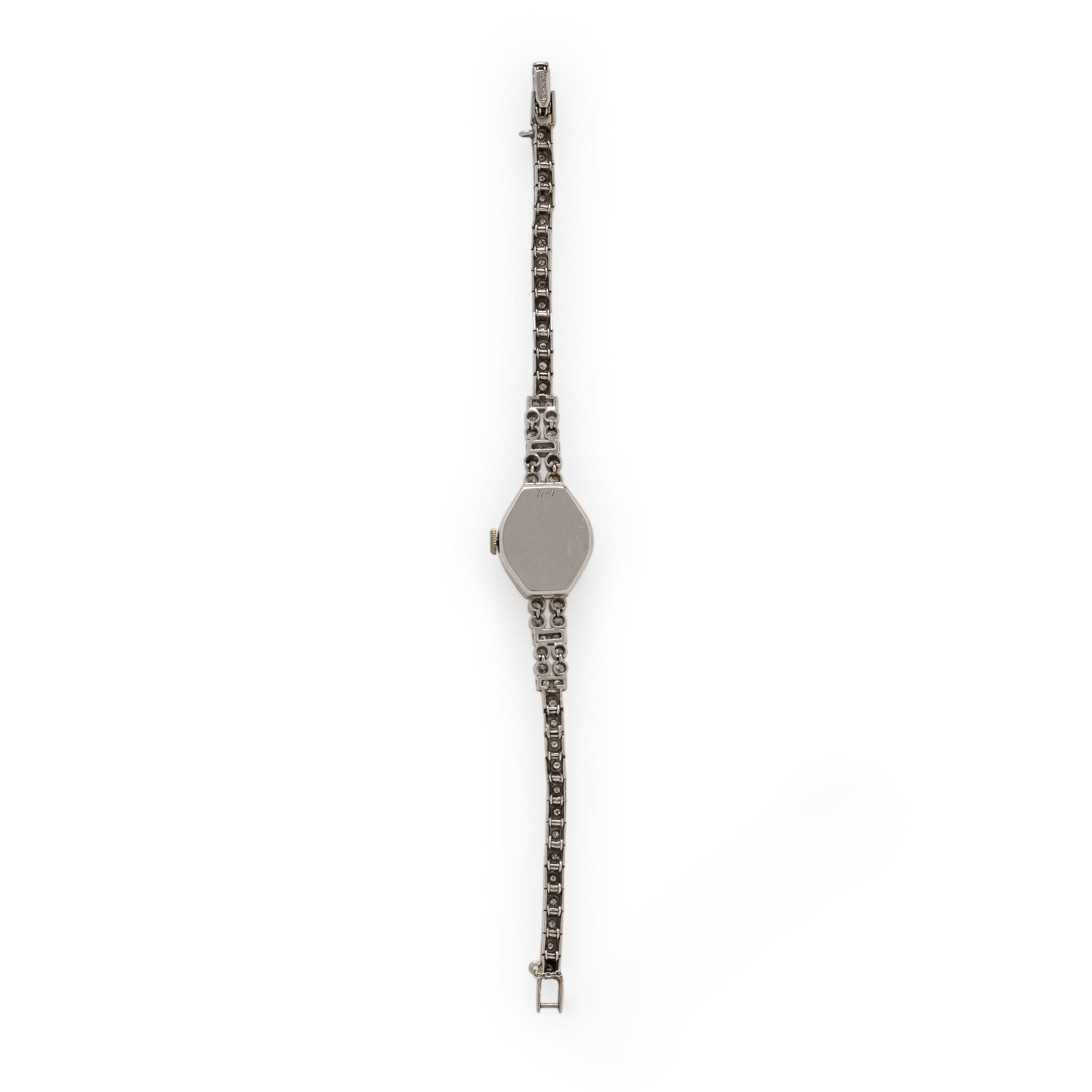 Cyma, Diamond and Platinum Watch