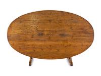 A French Walnut Wine Tasting or Tilt-Top Table