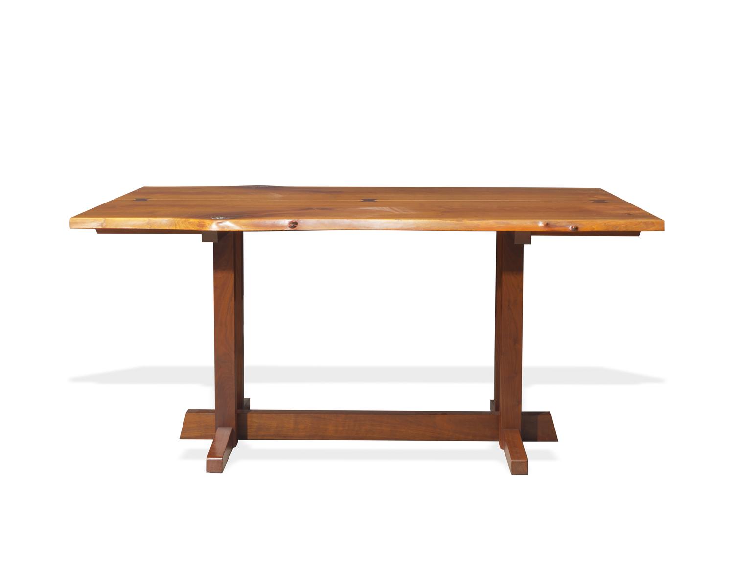 Frenchman's Cove II dining table, designed 1959 Nakashima Studios, USA