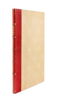 [GRABHORN PRINTING]. SWINBURNE, Algernon Charles (1837-1909). Two Unpublished Manuscripts: De monumentis epitaphiisque mortuorum and Limits of Experience . San Francisco: The Grabhorn Press, 1927.