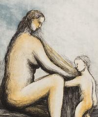 Plate XXVIII from Mother and Child , 1983