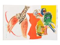 [CHAGALL, Marc (1887-1985)]. – [DA SILVA, Vieira (1908-1992)]. DI SAN LAZARRO, Gualtieri, editor. XXe Siècle. Quatre Thèmes . No. 26. Paris: XXe Siècle, 1966.