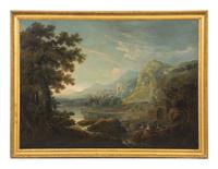 A Capriccio Landscape with a Courting Couple near Ruins, 1774