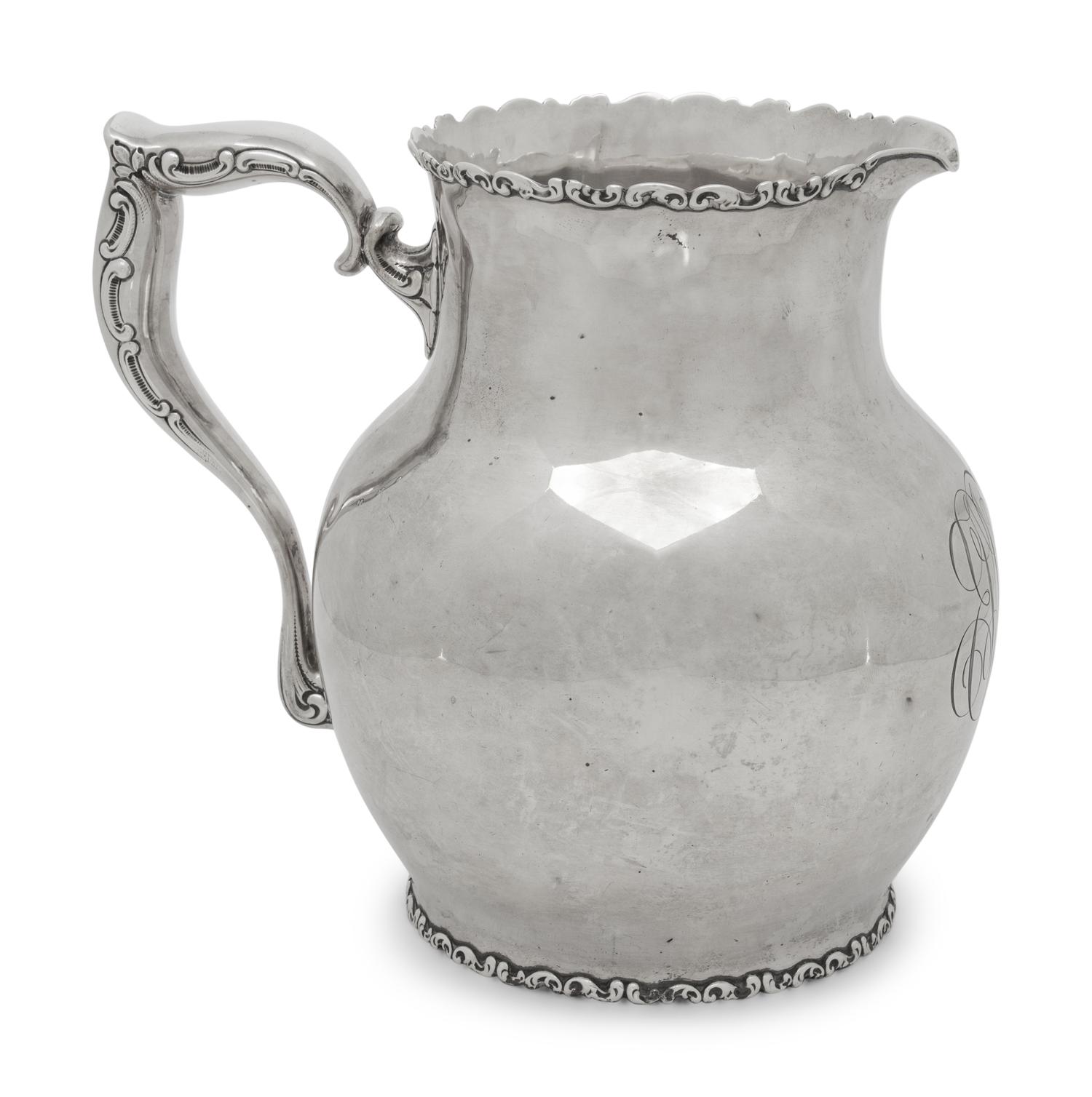 An American Silver Pitcher