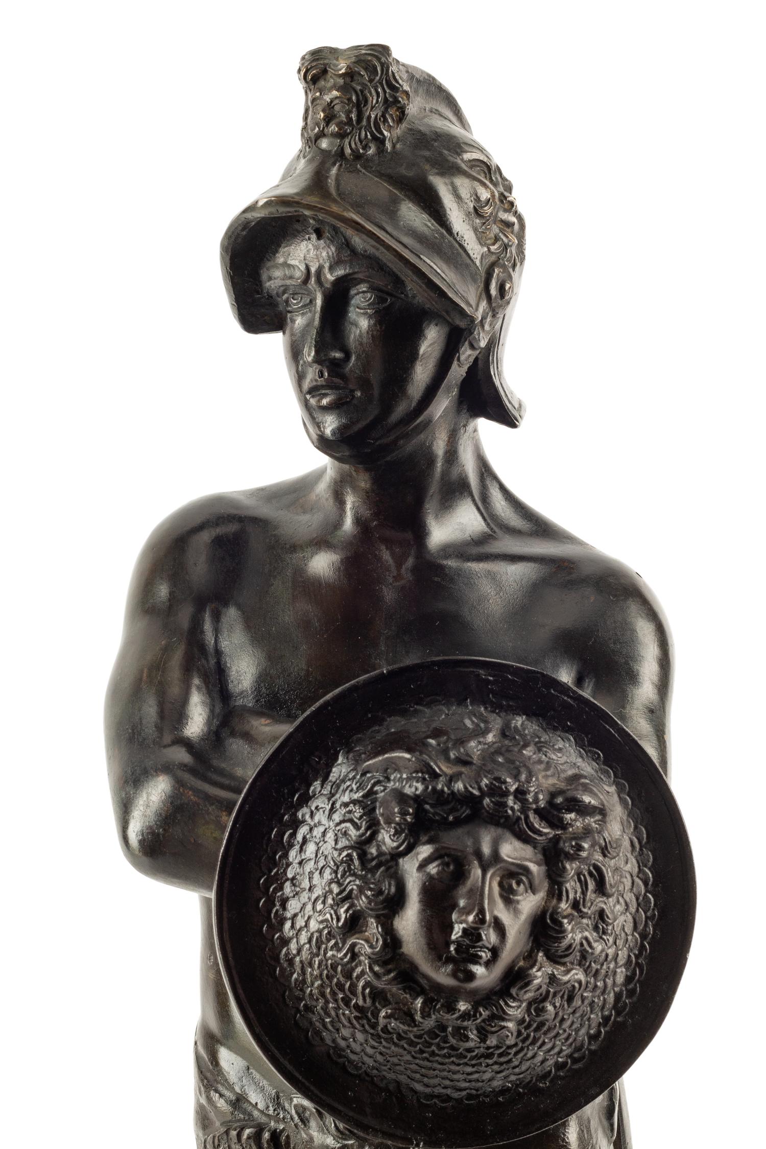 A Continental Neoclassical Bronze Figure
