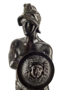 A Continental Neoclassical Bronze Figure