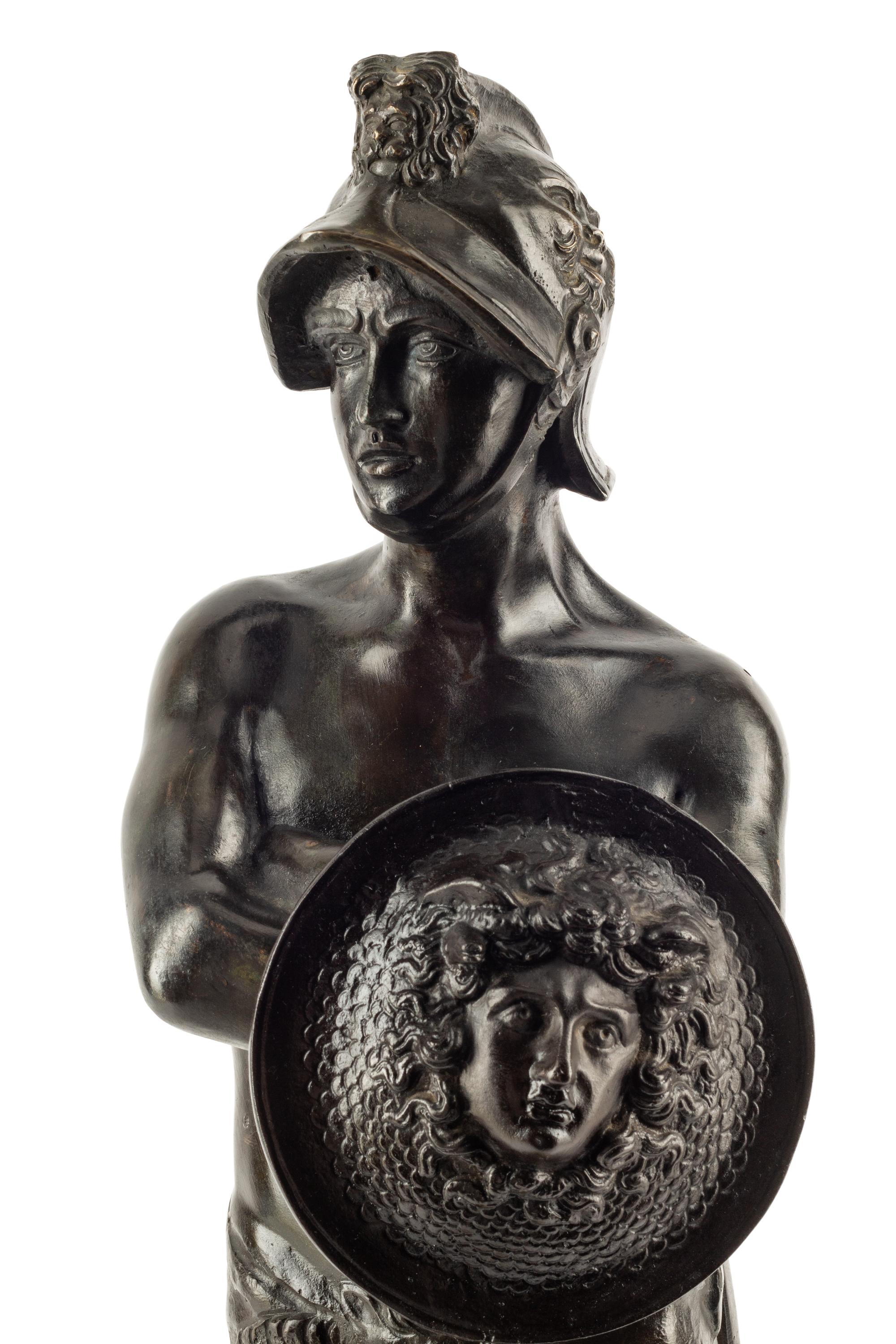 A Continental Neoclassical Bronze Figure