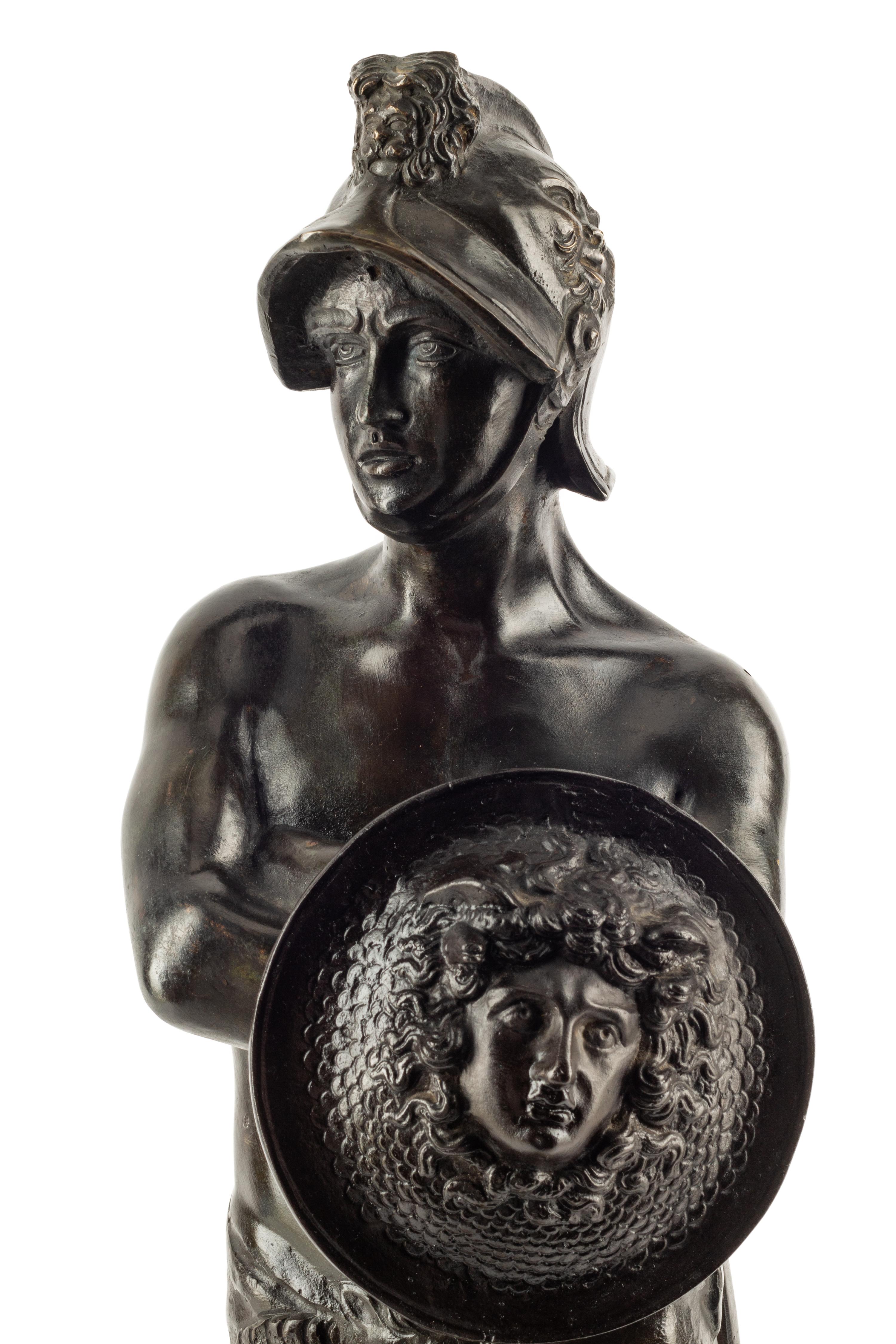 A Continental Neoclassical Bronze Figure
