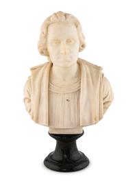 A Continental Marble Bust
