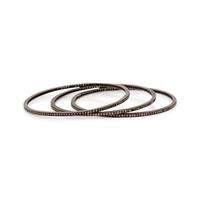 COLORED DIAMOND BANGLE BRACELET SET