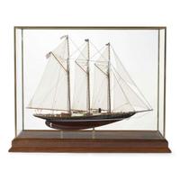 Model of the steam auxiliary schooner yacht Atlantic 20th century