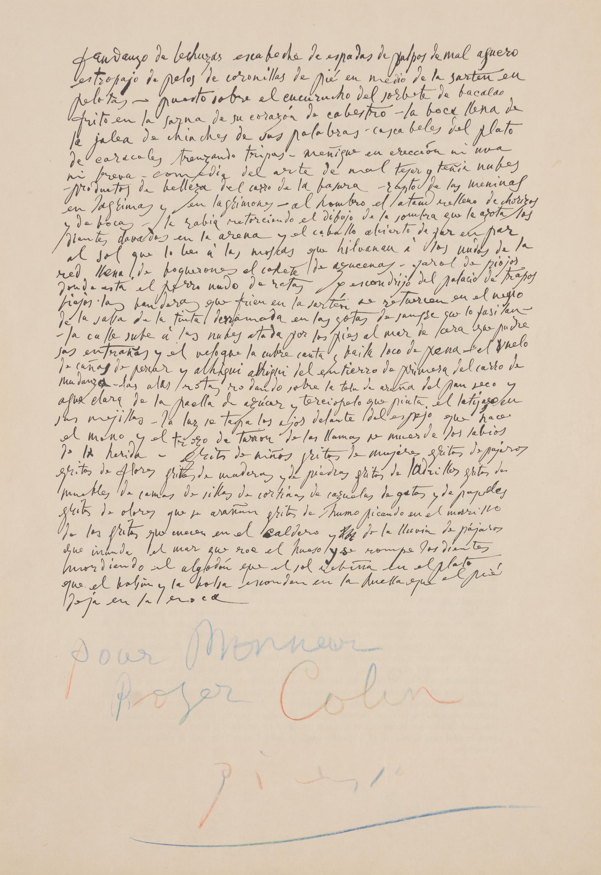 Sueño y mentira de Franco (the pair, with accompanying dedicated text page and frontispiece), 1937