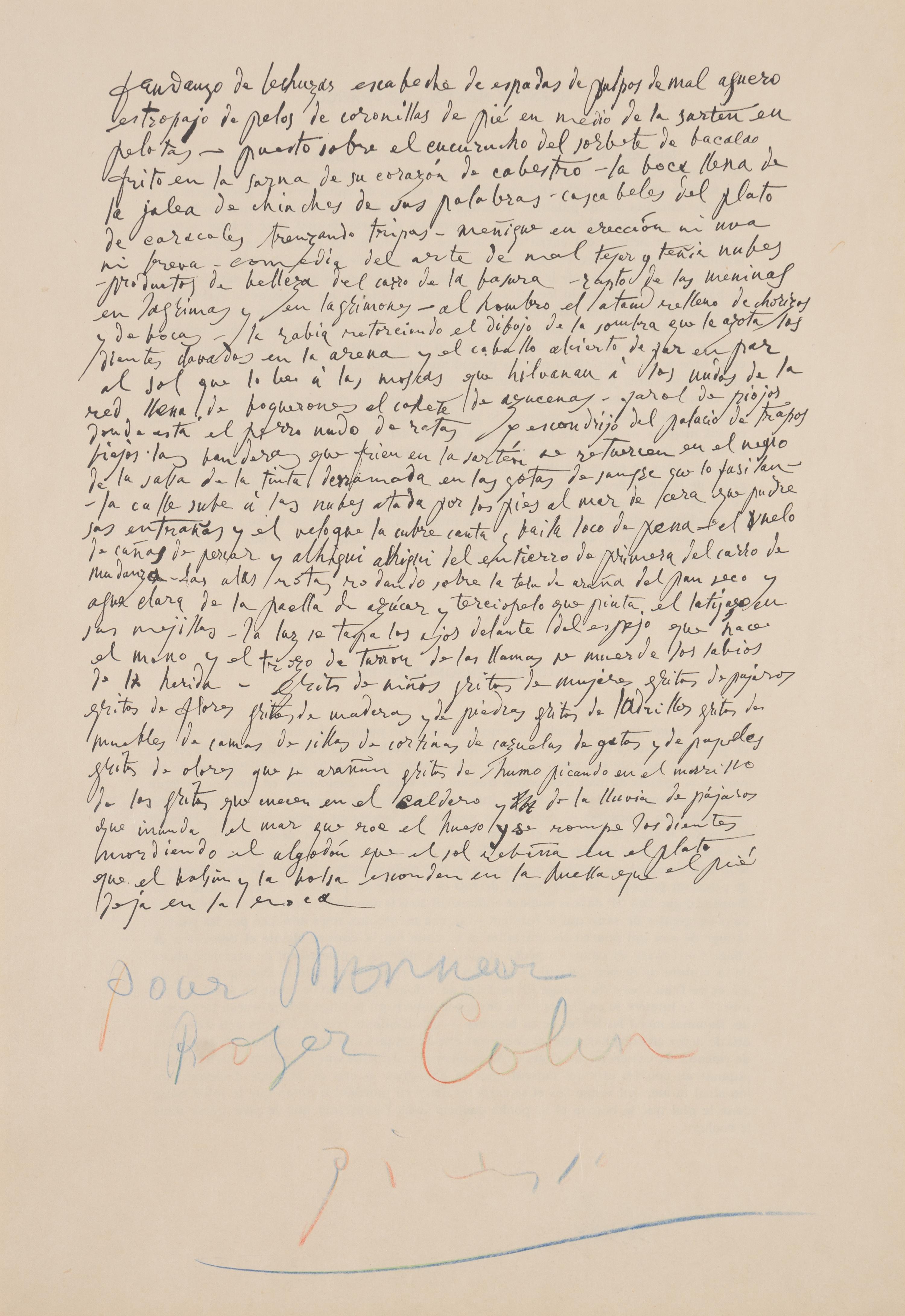 Sueño y mentira de Franco (the pair, with accompanying dedicated text page and frontispiece), 1937